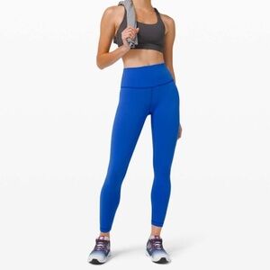 Lululemon Wundertrain 25" - Blue Size 6
